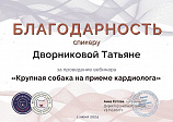 Дворникова Татьяна 01.06.2024